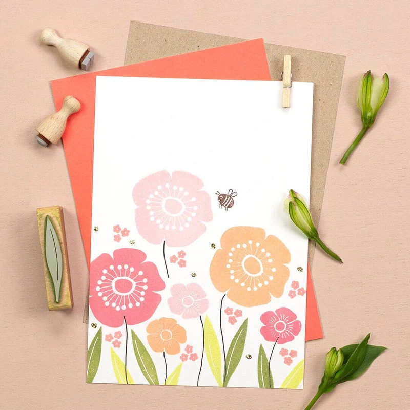 Klatschmohn XL Stempel von Perlenfischer