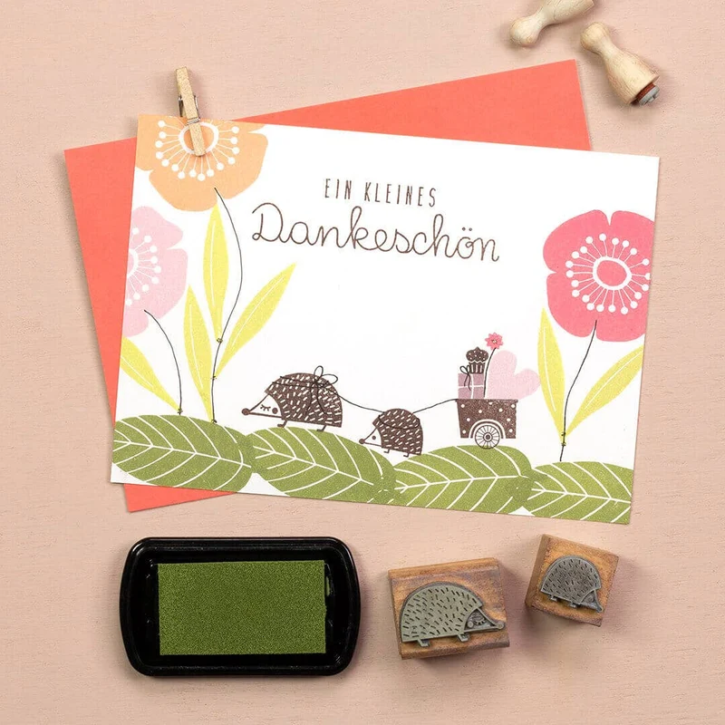 Klatschmohn XL Stempel von Perlenfischer