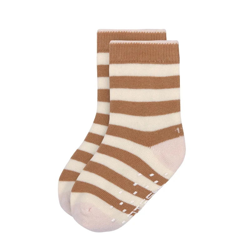 Anti-Rutsch-Socken/Stoppersocken "Rosa/Karamell" von Lässig, 2er Set