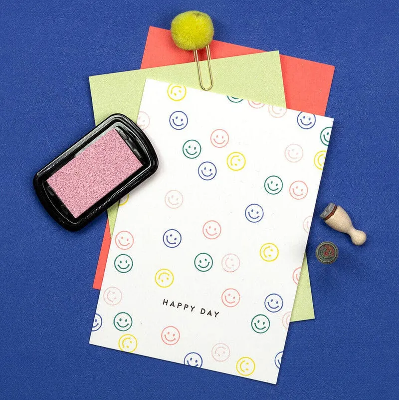 "Smiley" Stempel von Perlenfischer