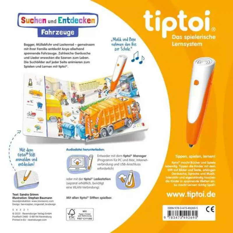 Tiptoi Fahrzeuge