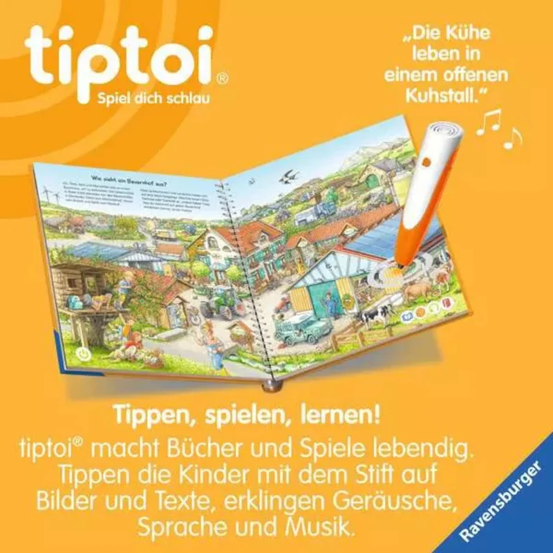 Tiptoi Starter-Set: Stift + Sachbuch Auf dem Bauernhof