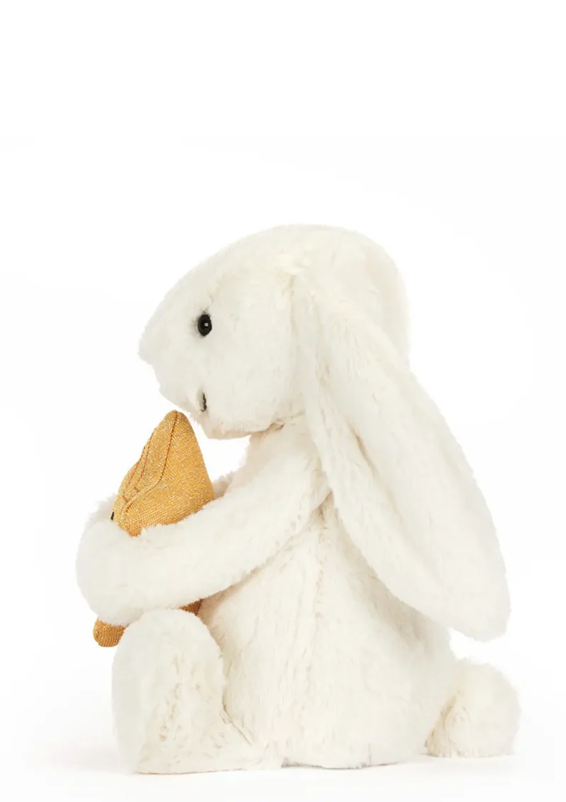 Hase Kuscheltier 'Bunny mit Stern' Cream