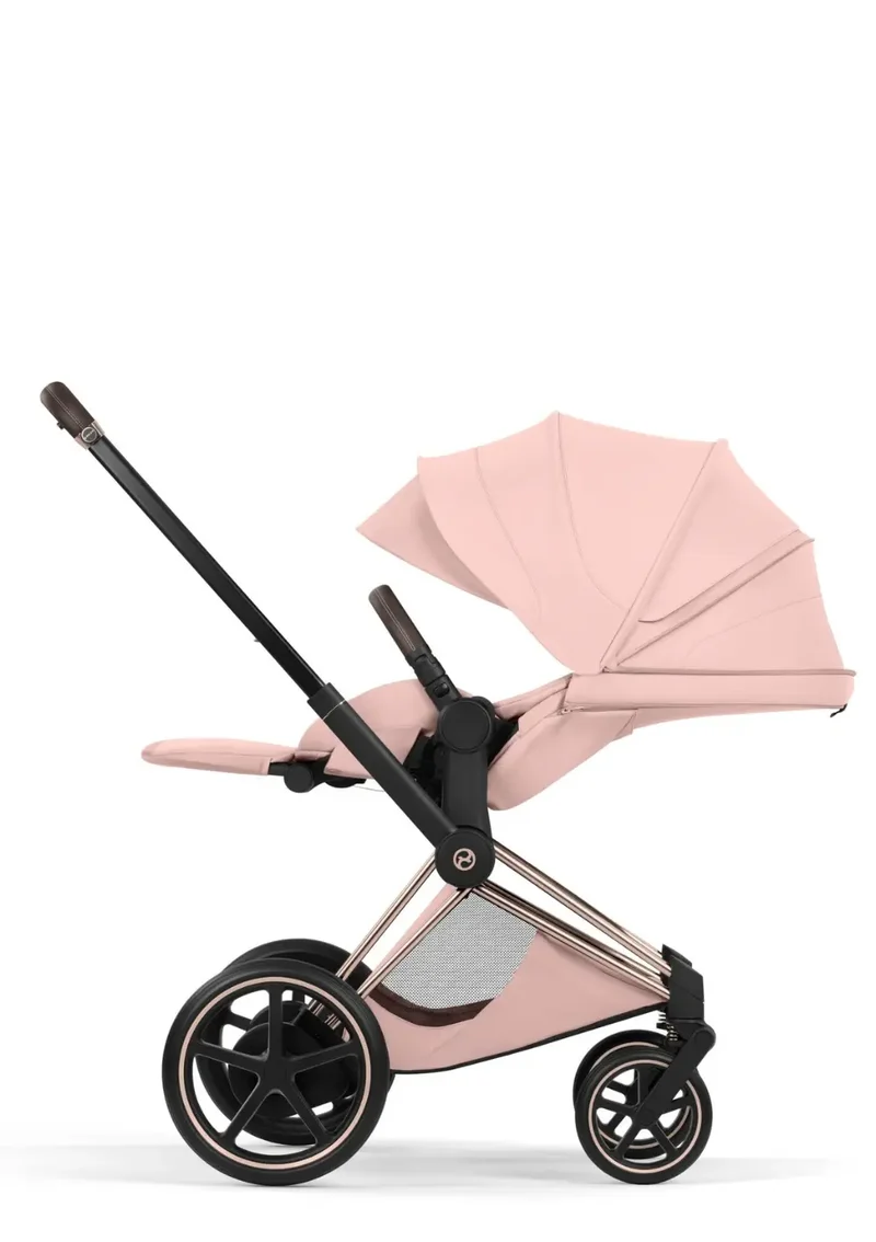 Kinderwagen-Set 'e-Priam Style' Peach Pink
