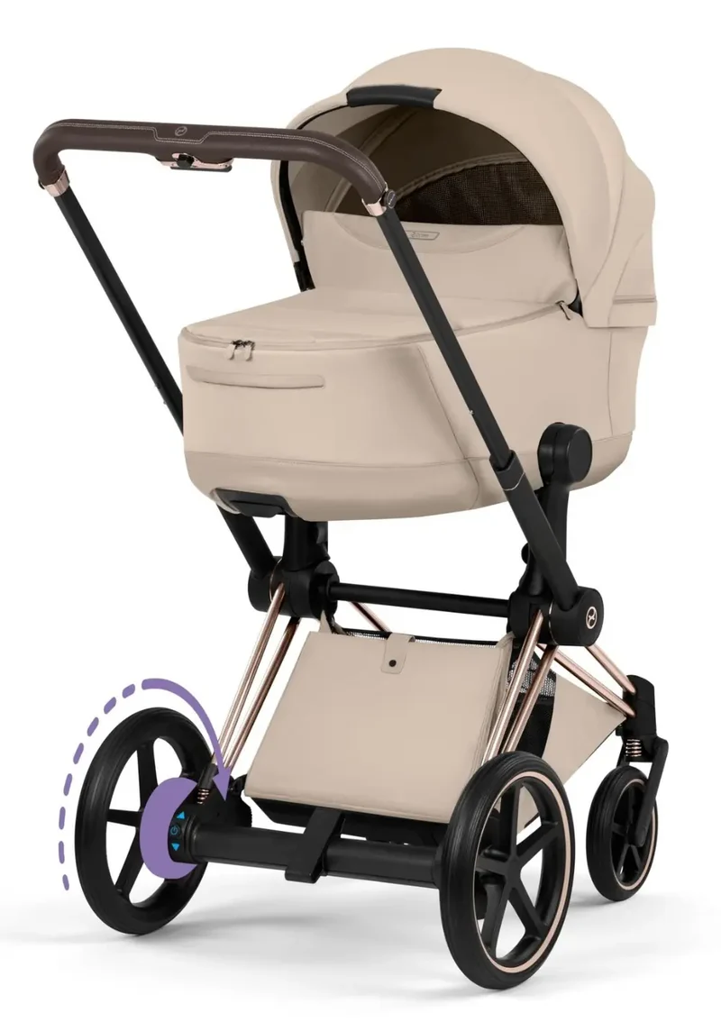 Kinderwagen-Set 'e-Priam Style' Cozy Beige
