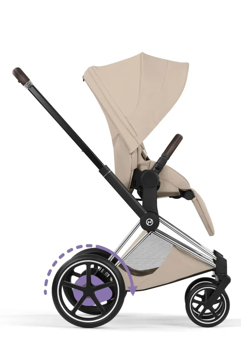 Kinderwagen-Set 'e-Priam Style' Cozy Beige