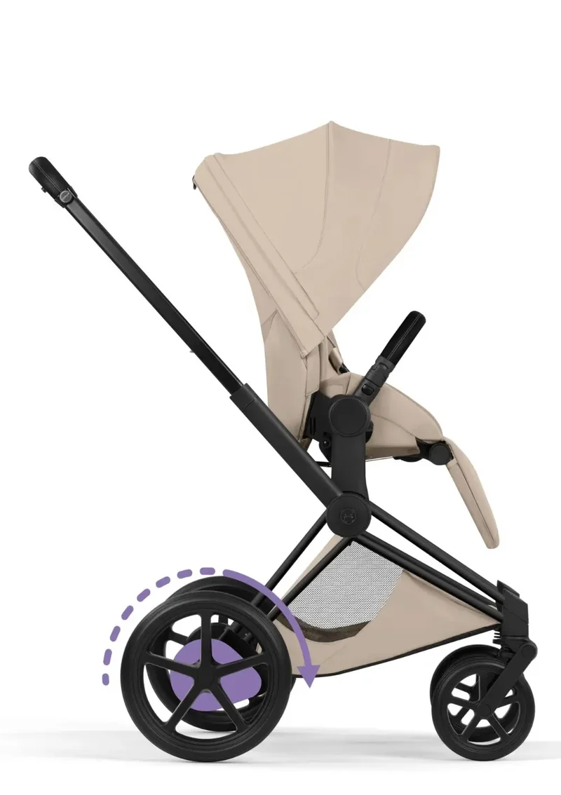 Kinderwagen-Set 'e-Priam Style' Cozy Beige