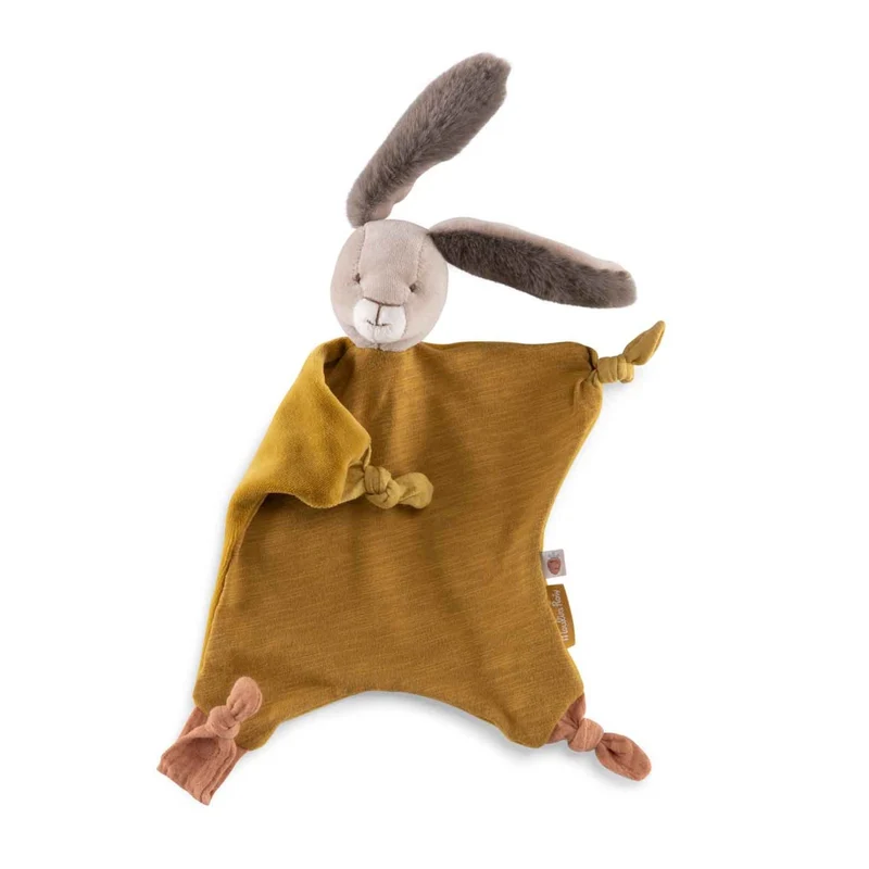 Moulin Roty Schmusetuch Kaninchen Gelb Trois Lapins