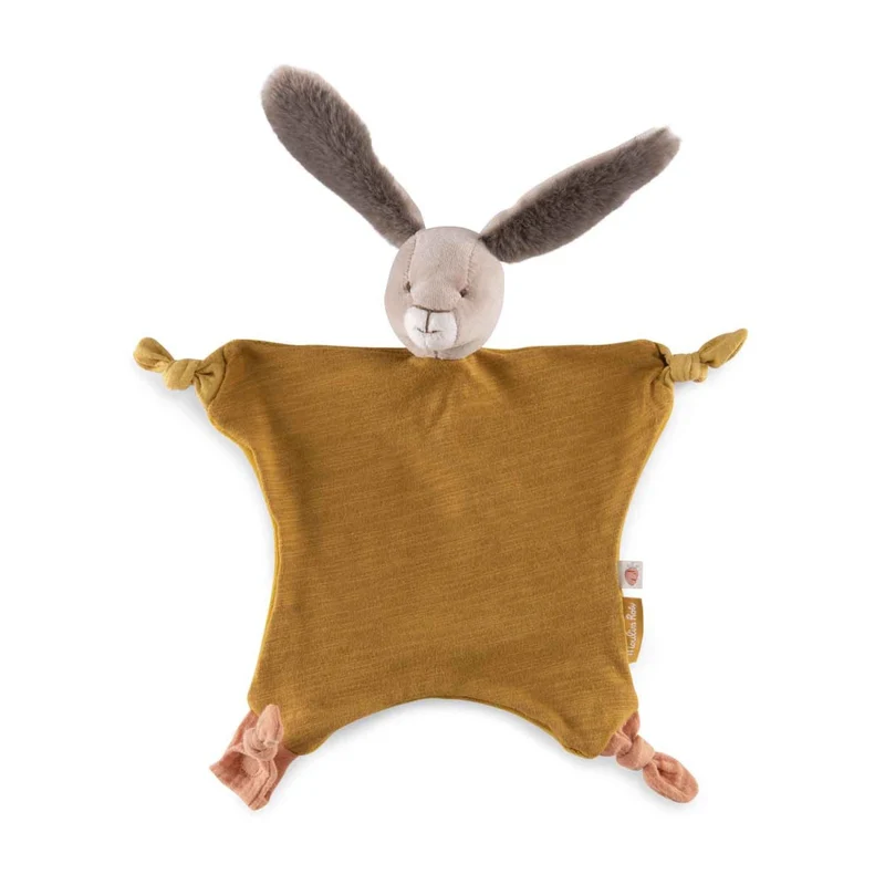 Moulin Roty Schmusetuch Kaninchen Gelb Trois Lapins