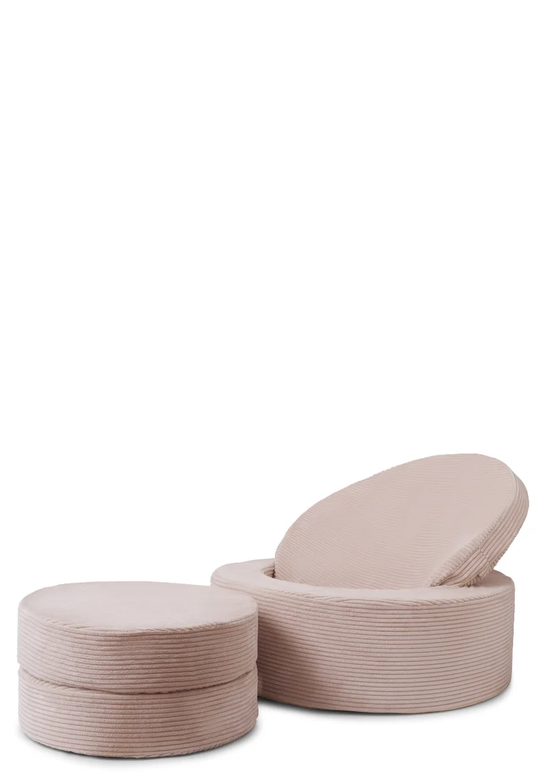 Spiel-Element 'Donut' Cord Kirschblüte Rosa
