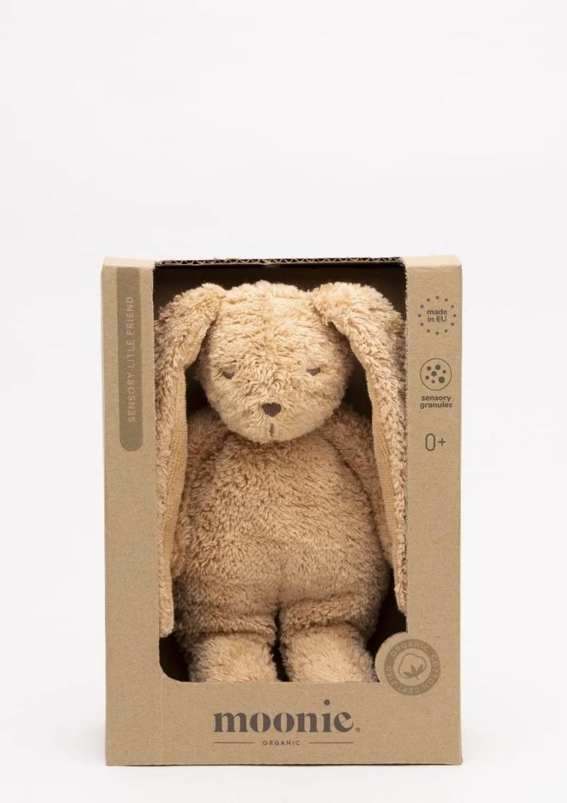 Hase 'Organic Sensory Little Bunny' cappuccino