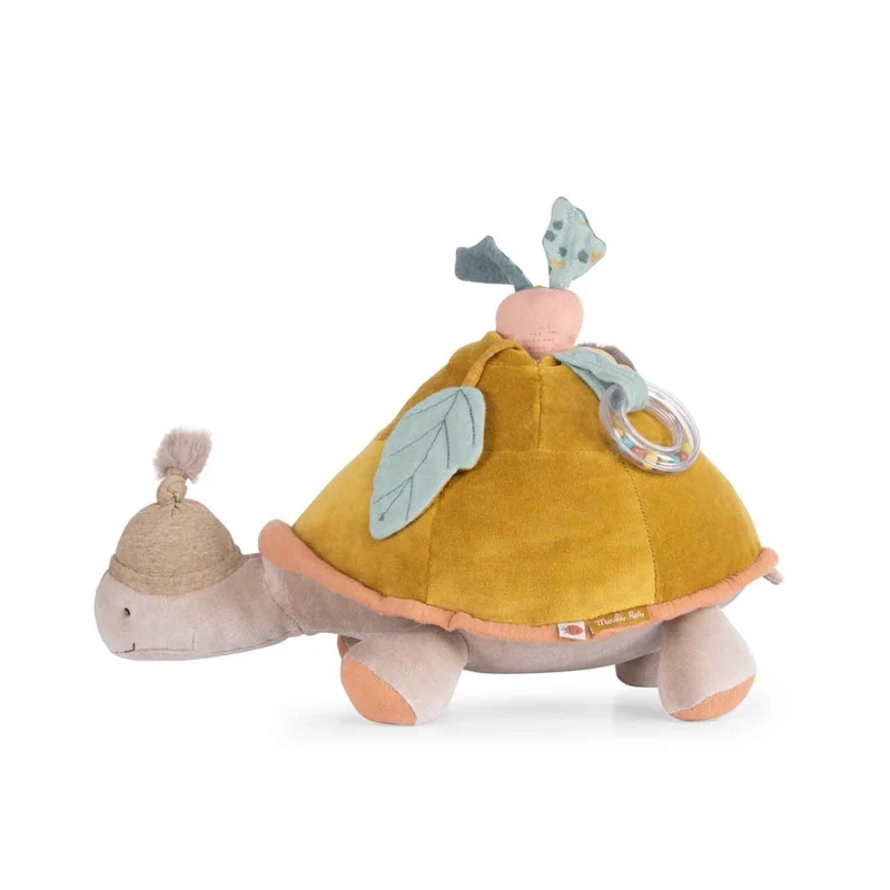 Moulin Roty Baby Motorik Aktivitäten Schildkröte Les Trois Lapins