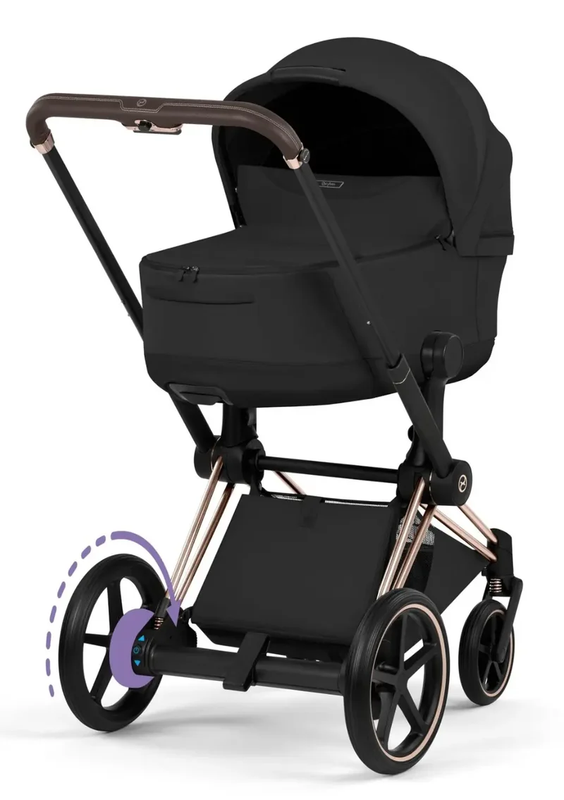 Kinderwagen-Set 'e-Priam Style' Sepia Black