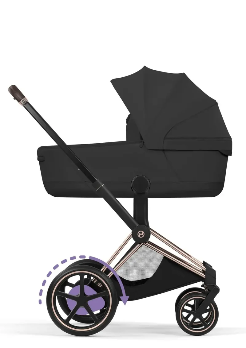 Kinderwagen-Set 'e-Priam Style' Sepia Black