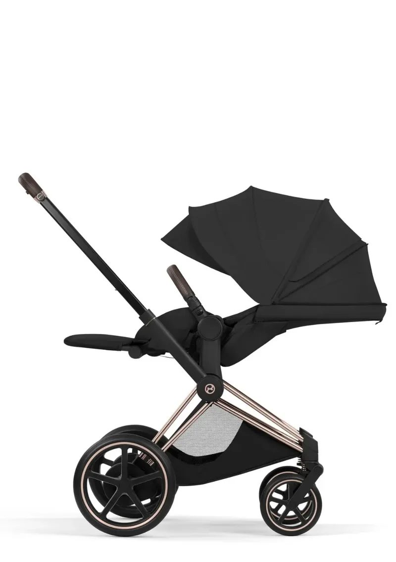 Kinderwagen-Set 'e-Priam Style' Sepia Black