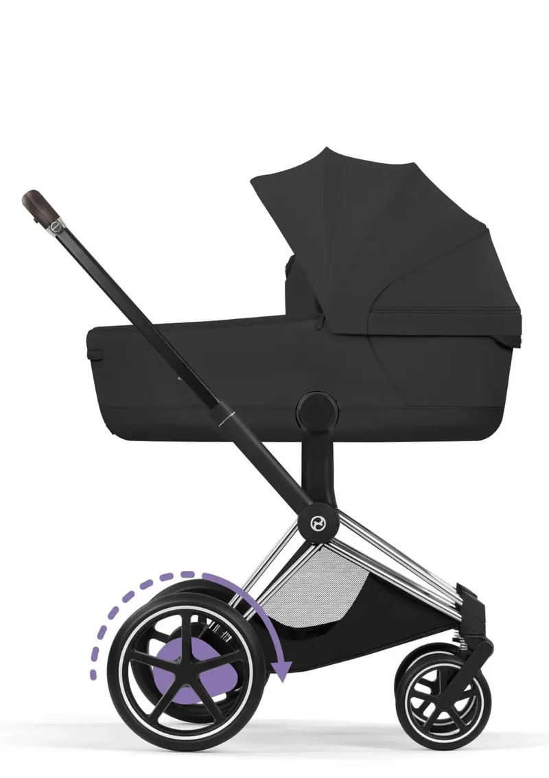 Kinderwagen-Set 'e-Priam Style' Sepia Black