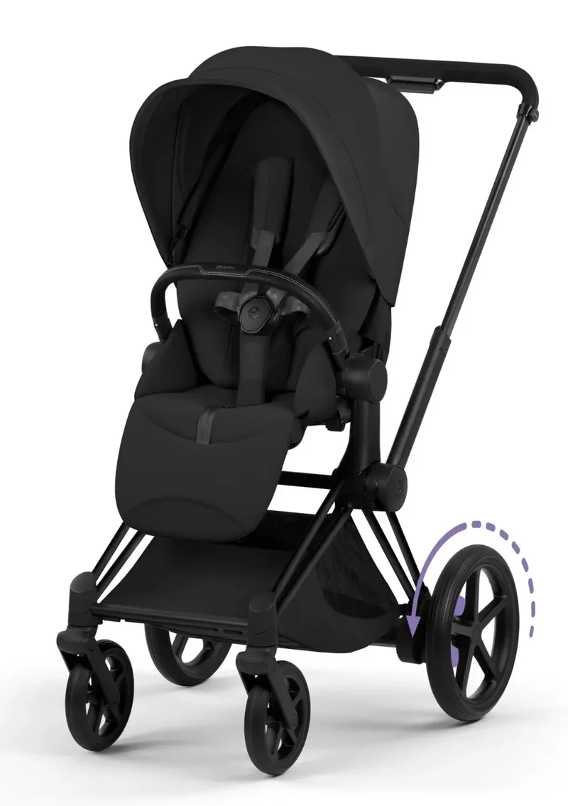 Kinderwagen-Set 'e-Priam Style' Sepia Black