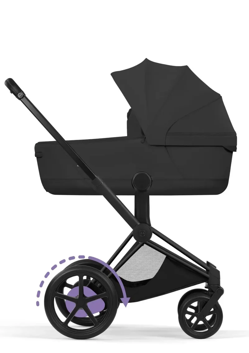 Kinderwagen-Set 'e-Priam Style' Sepia Black