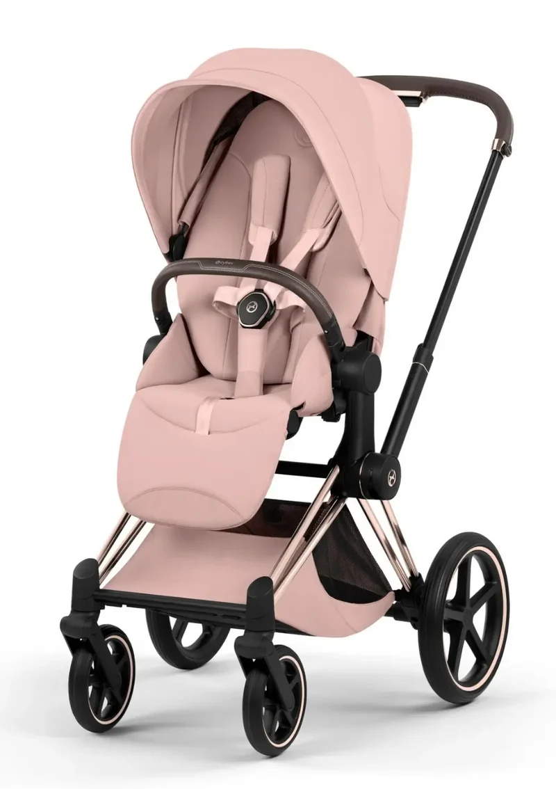 Kinderwagen-Set 'Priam Style' Peach Pink