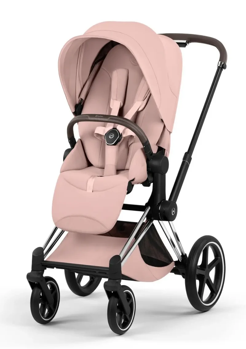 Kinderwagen-Set 'Priam Style' Peach Pink