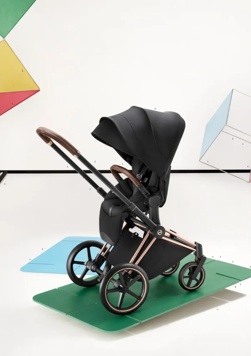 Kinderwagen-Set 'Priam Style' Sepia Black