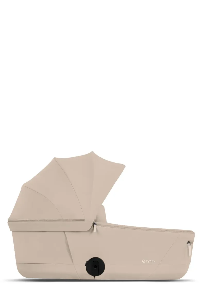 Kinderwagen-Set 'e-Priam Comfort' Cozy Beige / Matt Black Frame