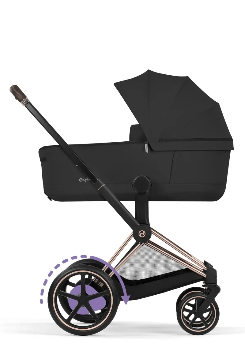 Kinderwagen-Set 'e-Priam Comfort' Sepia Black