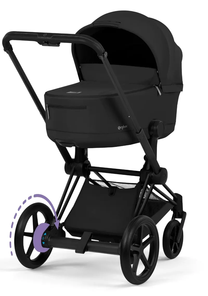 Kinderwagen-Set 'e-Priam Comfort' Sepia Black