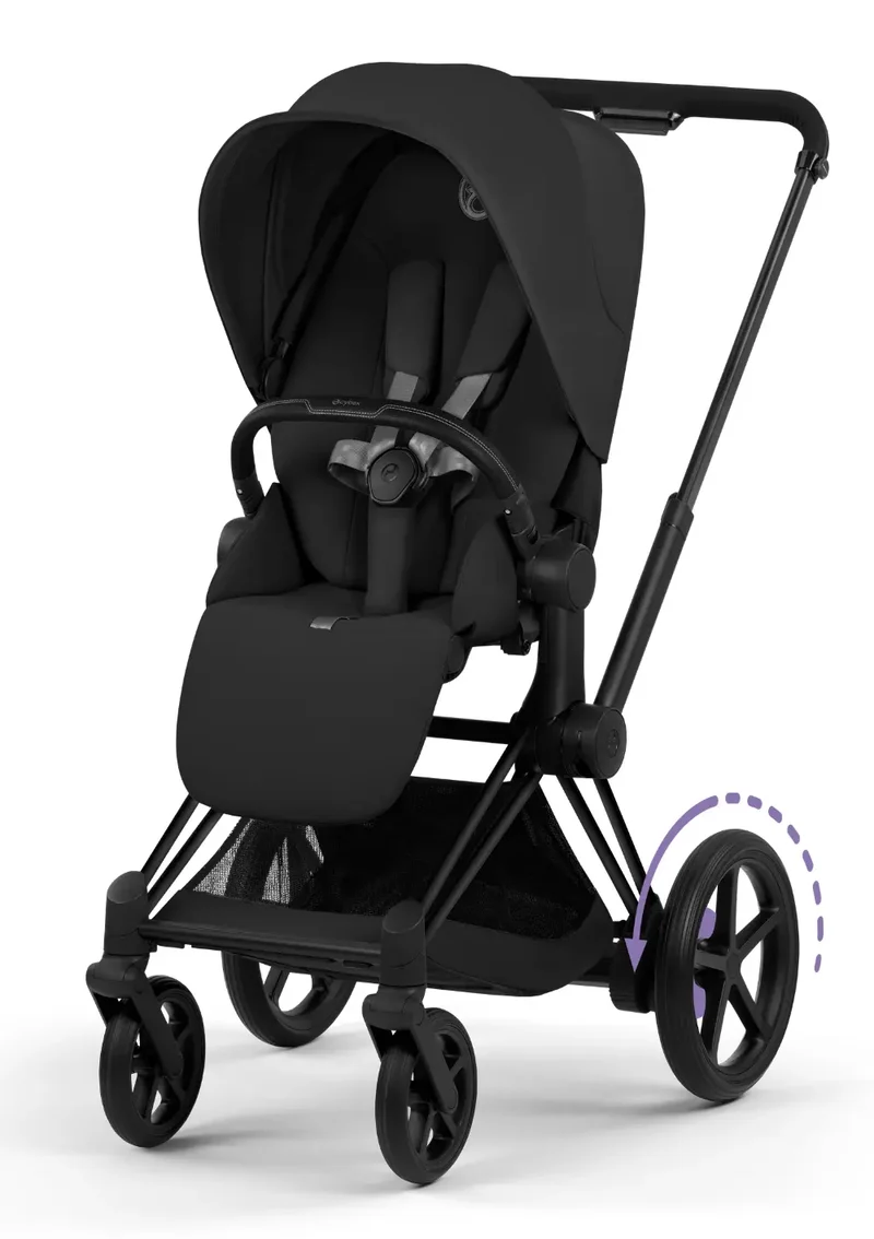 Kinderwagen-Set 'e-Priam Comfort' Sepia Black