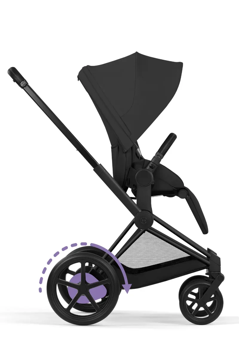 Kinderwagen-Set 'e-Priam Comfort' Sepia Black