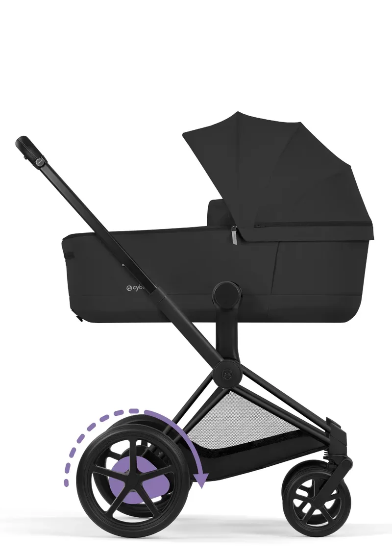 Kinderwagen-Set 'e-Priam Comfort' Sepia Black