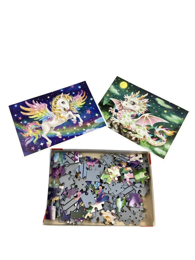 Schmidt Puzzle Einhorn Drache Fantasie 56377