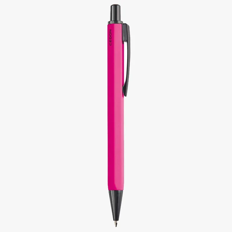 Wertiger Kugelschreiber "Matt Neon Pink" von CEDON