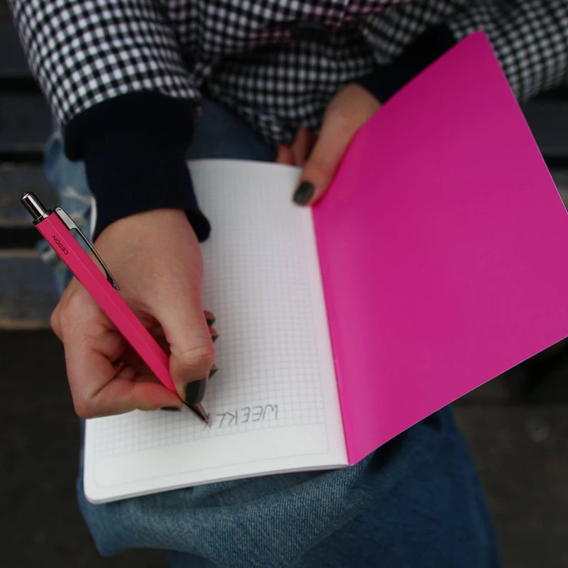 Wertiger Kugelschreiber "Matt Neon Pink" von CEDON