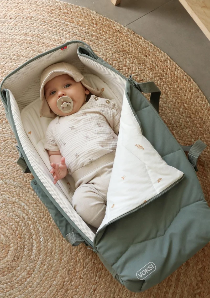 Babytragetasche 'Carry Me' Seashell Sand Leaf