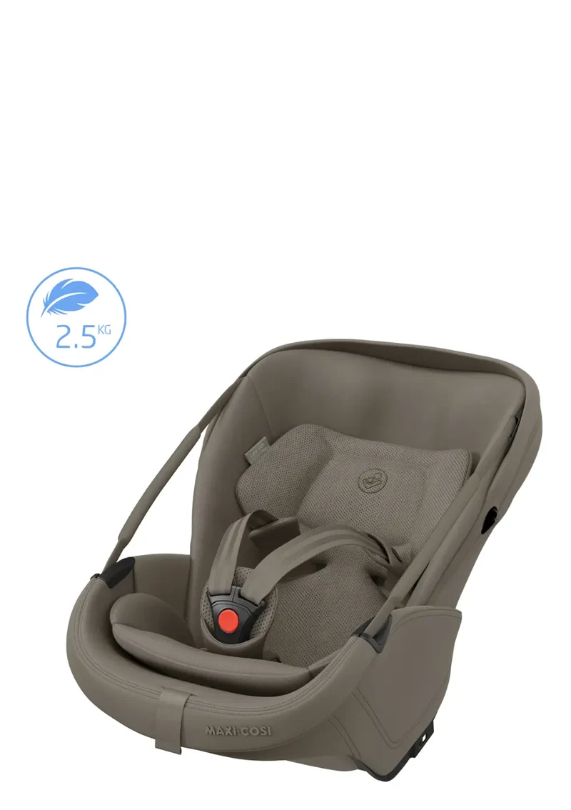 Babyschale 'Coral Slide Pro' Oak Truffle