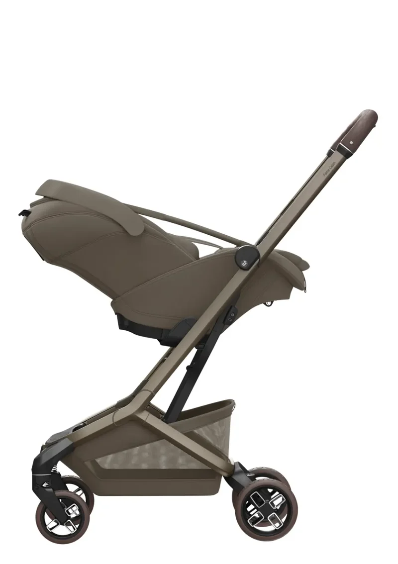 Babyschale 'Coral Slide Pro' Oak Truffle