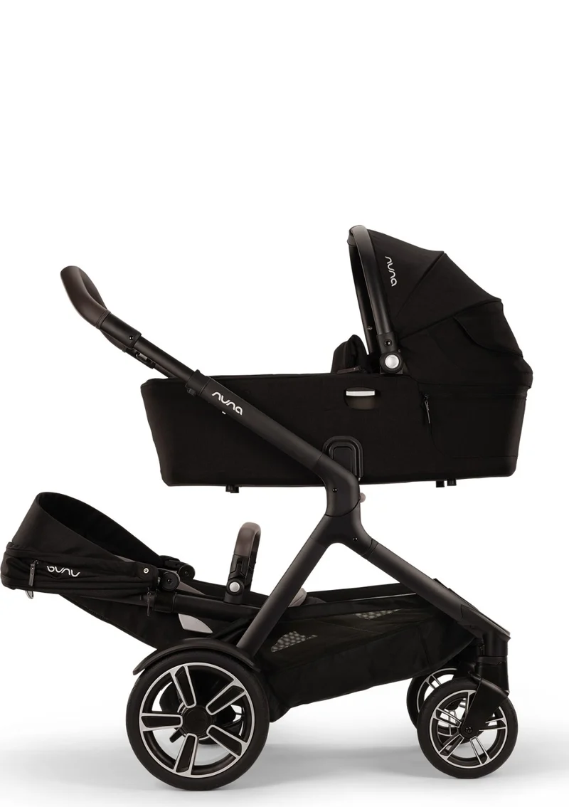 Kinderwagen-Set 'DEMI next' (inkl. Rider Board) Caviar