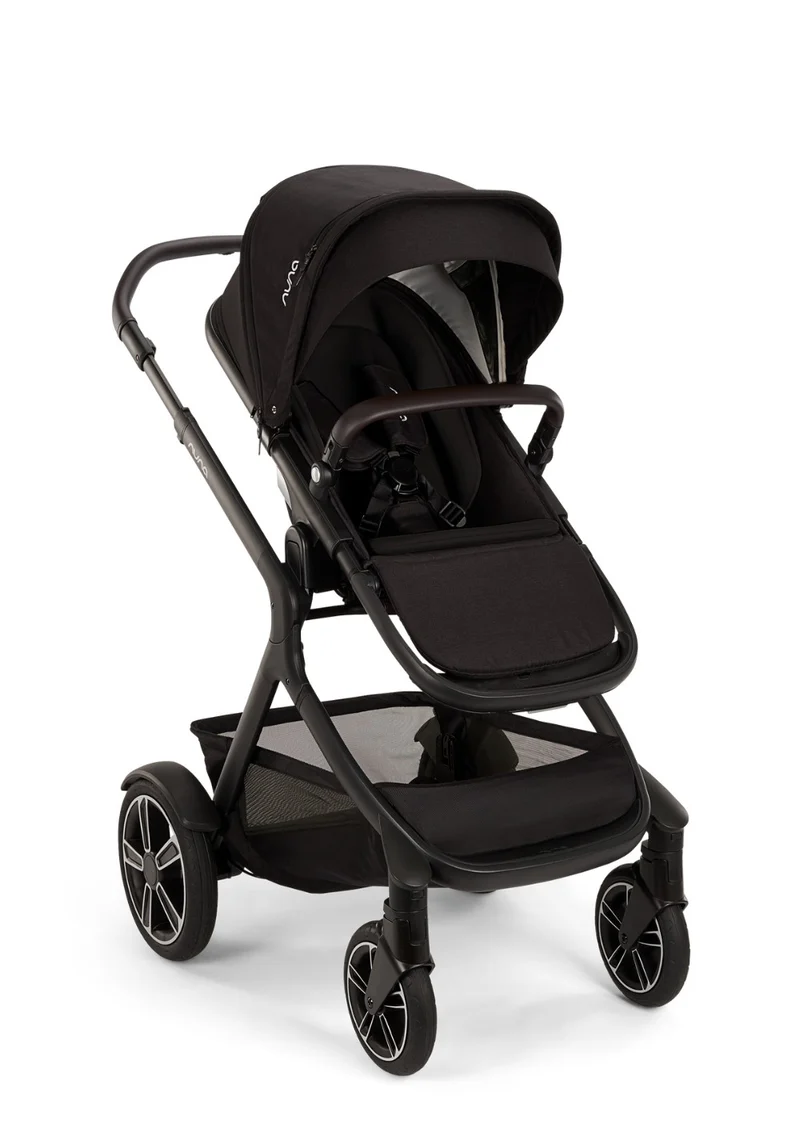 Kinderwagen-Set 'DEMI next' (inkl. Rider Board) Caviar