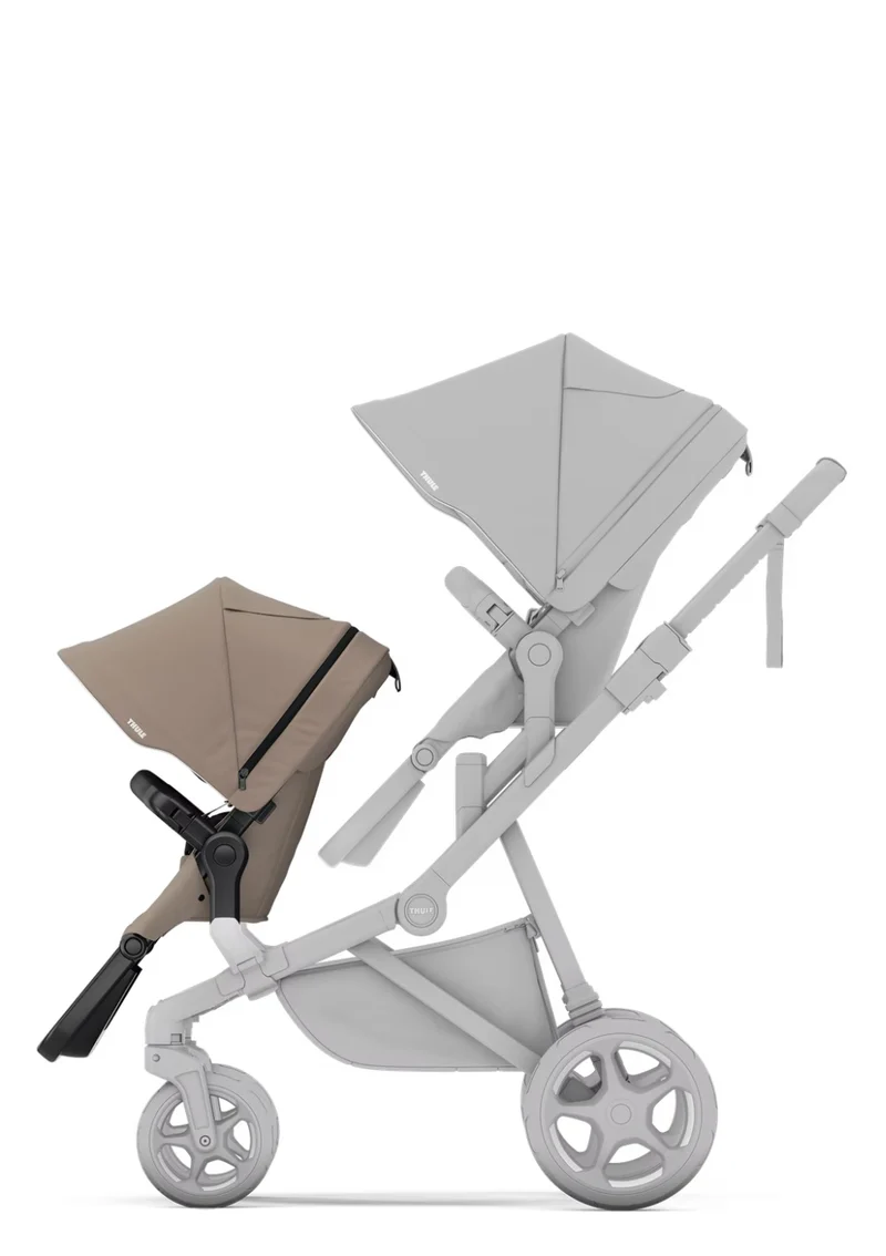 Geschwister-Sitz 'Sleek 2' Tinted Taupe
