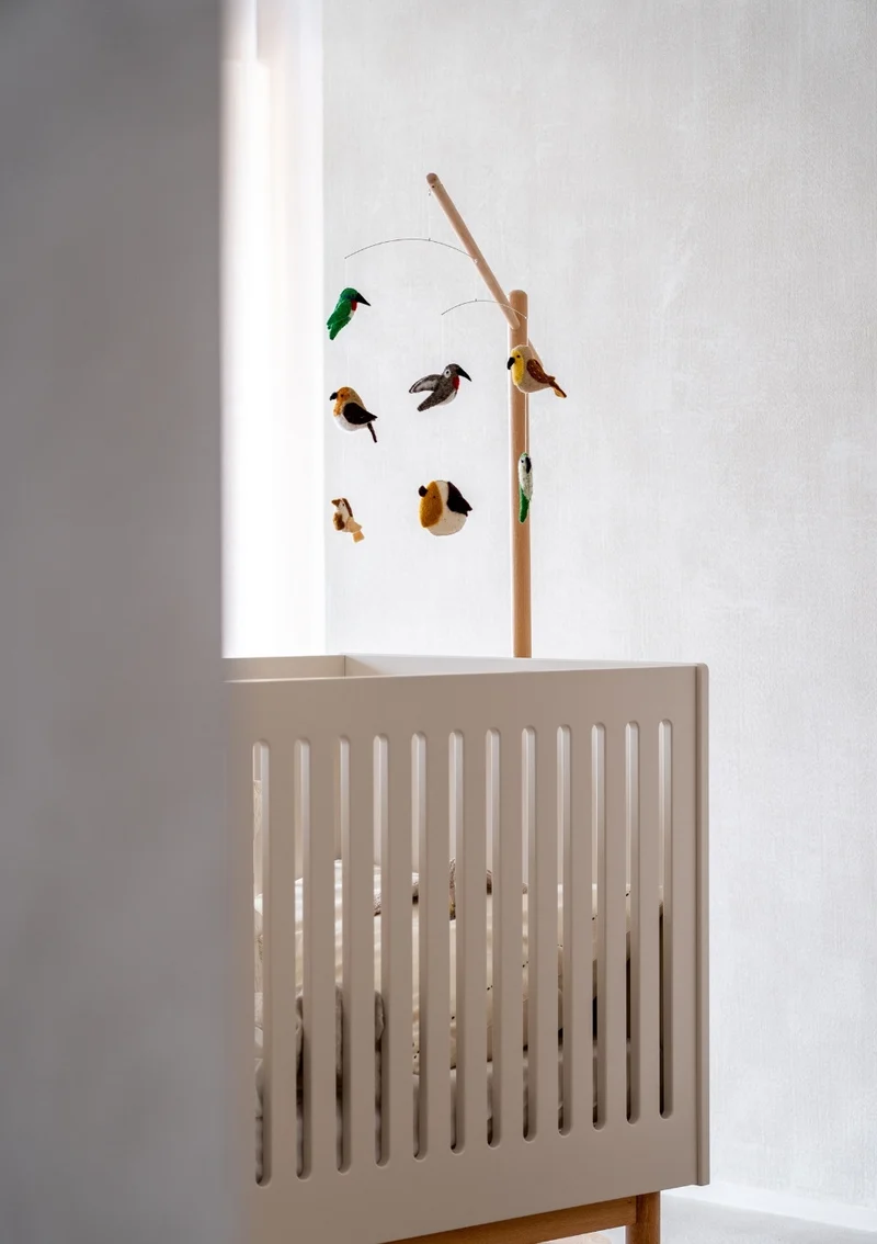 Holzständer für Betthimmel und Mobile