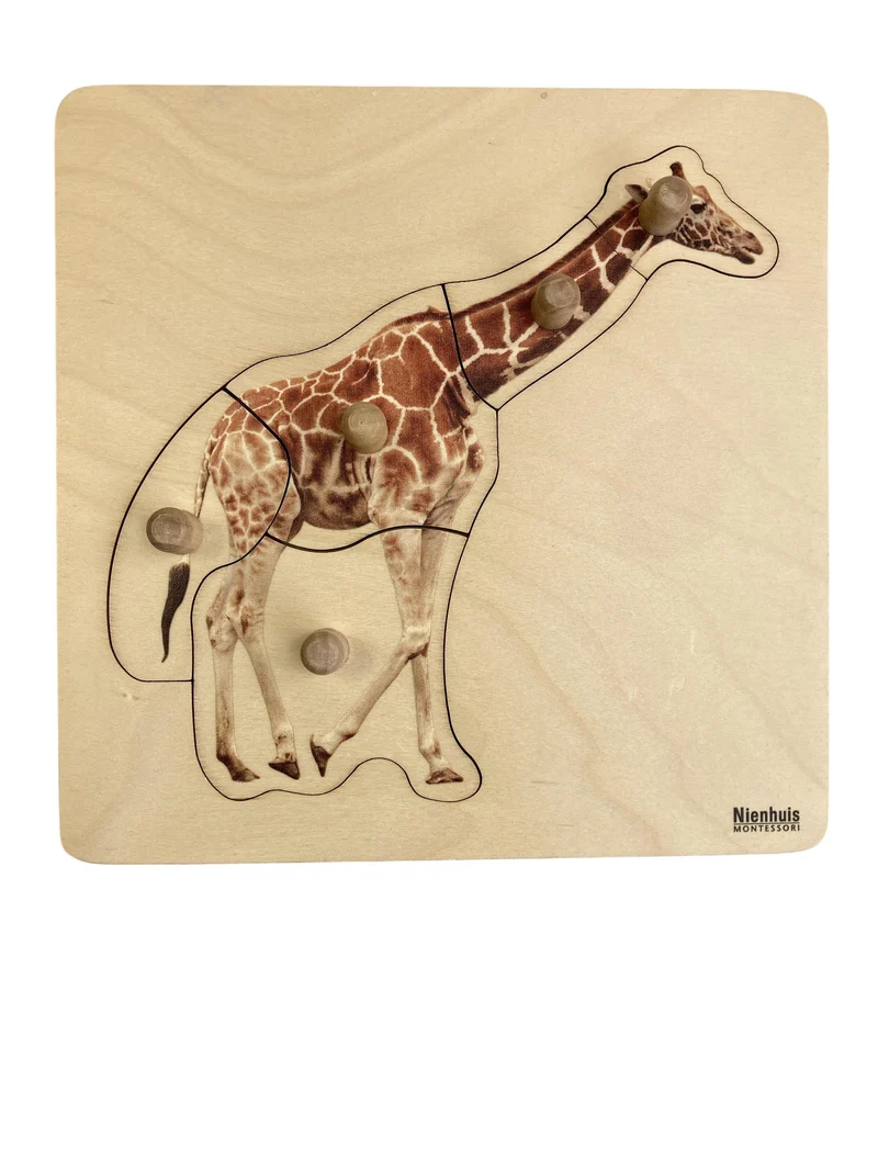 Nienhuis Holz-Puzzle Giraffe
