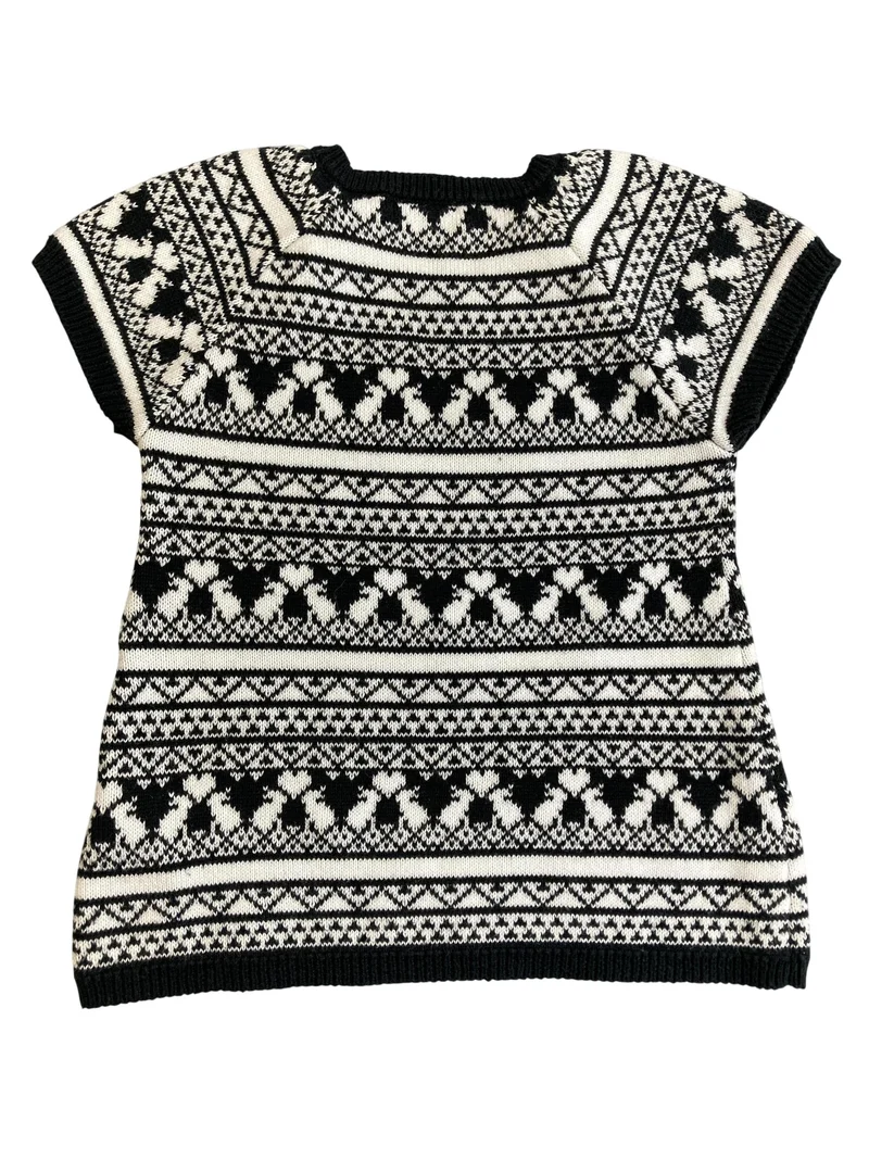 Vertbaudet Kurzarm Strickkleid 68 | 06m