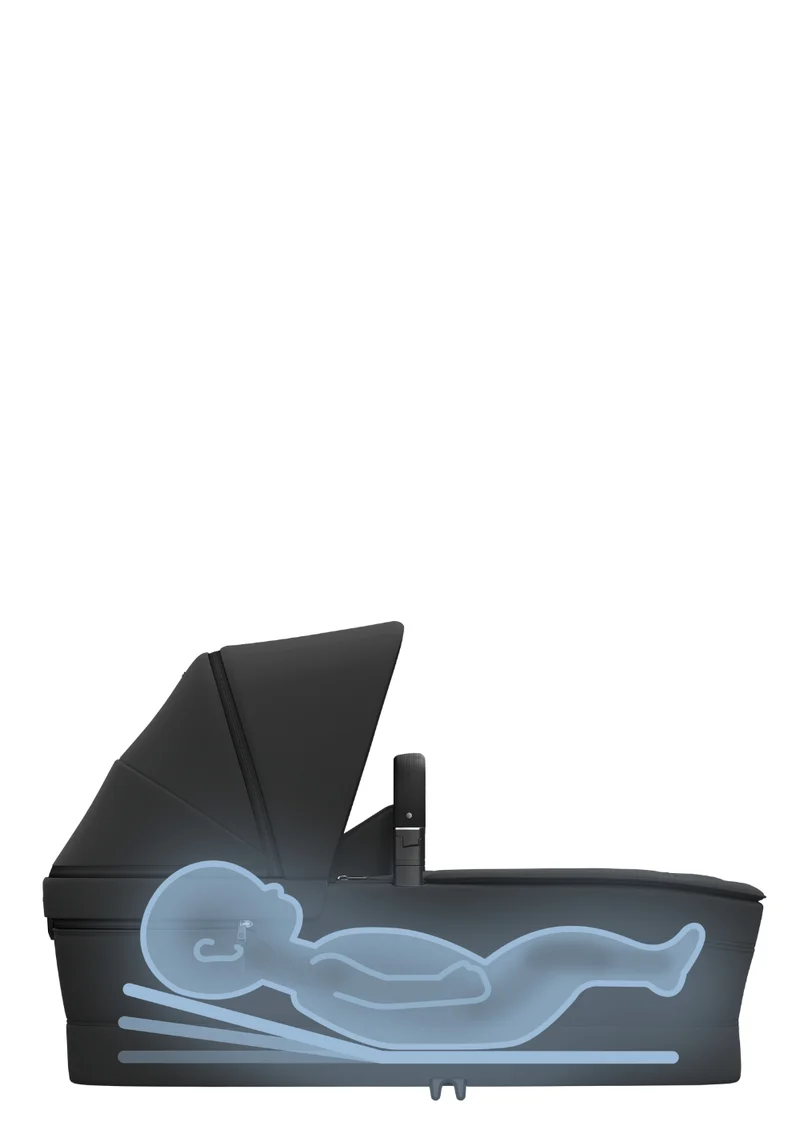 Babywanne 'Cabin' Black Onyx