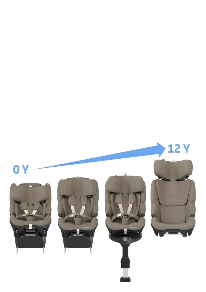 Kindersitz 'Pearl XL Slide Pro' Authentic Truffle