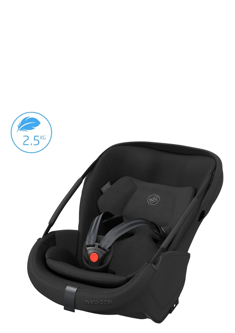 Babyschale 'Coral Slide Pro' Onyx Black