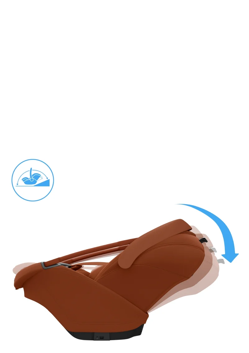 Babyschale 'Coral Slide Pro' Copper Terra