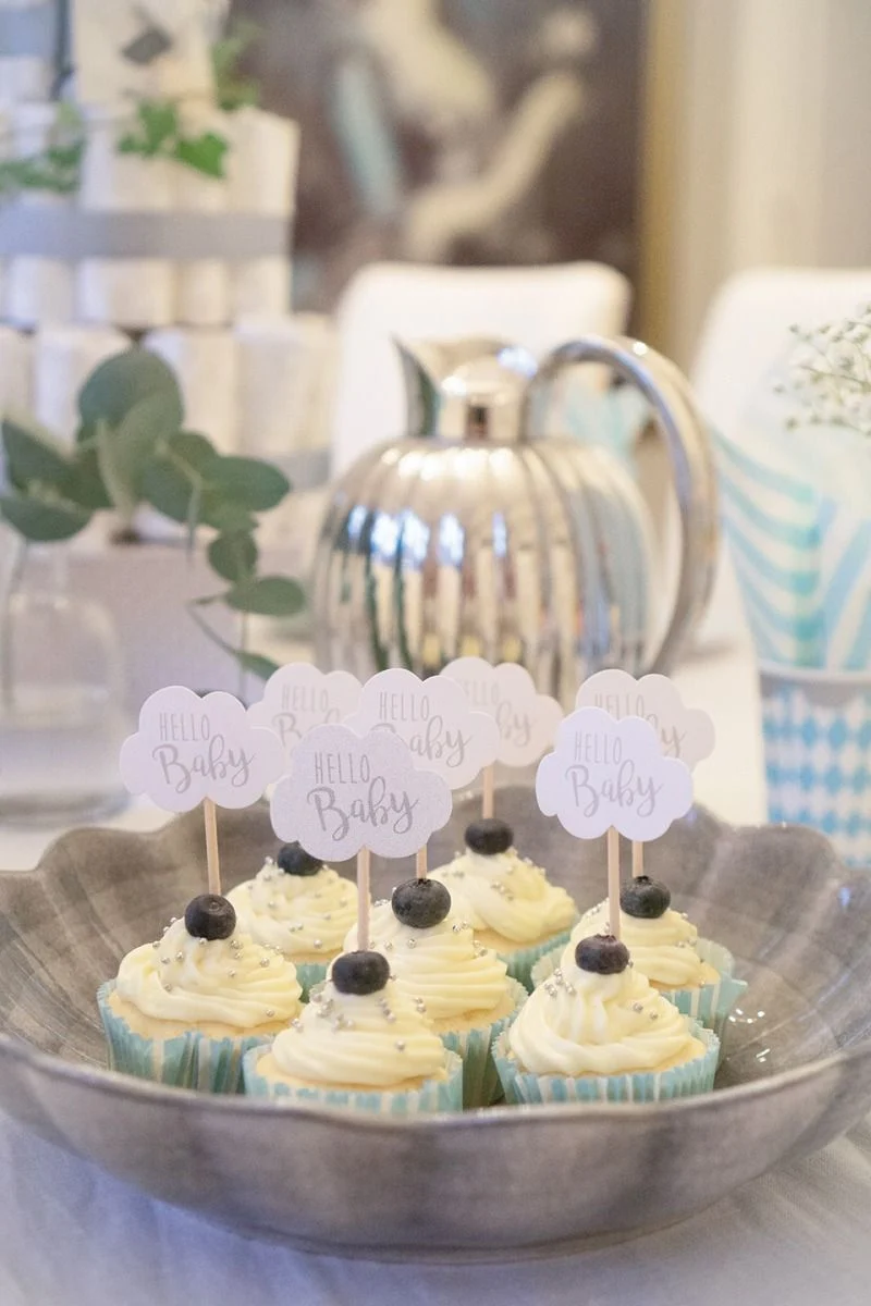 Jabadabado Babyshower Caketopper Kuchendeko Hello Baby