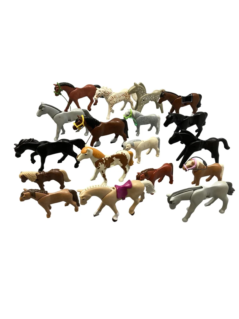 Playmobil Ponies und Pferde gemischt
