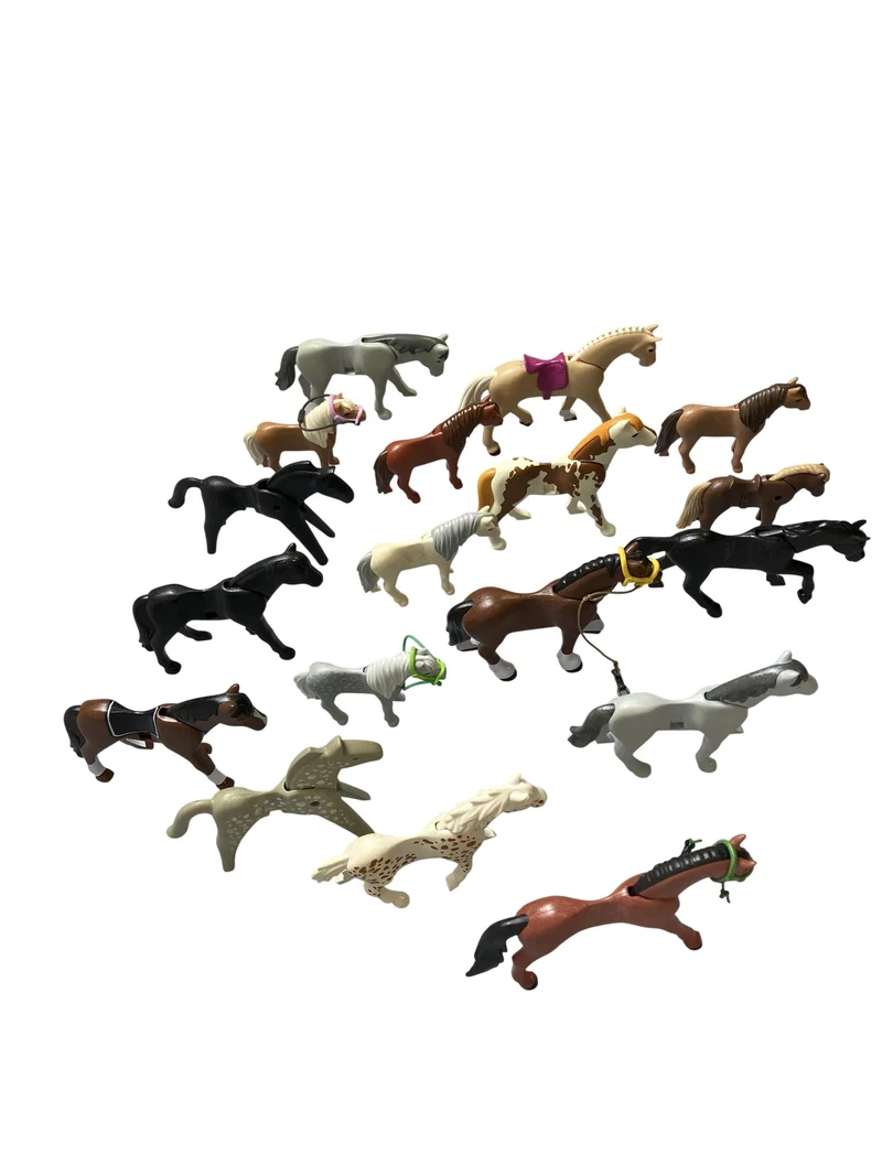 Playmobil Ponies und Pferde gemischt